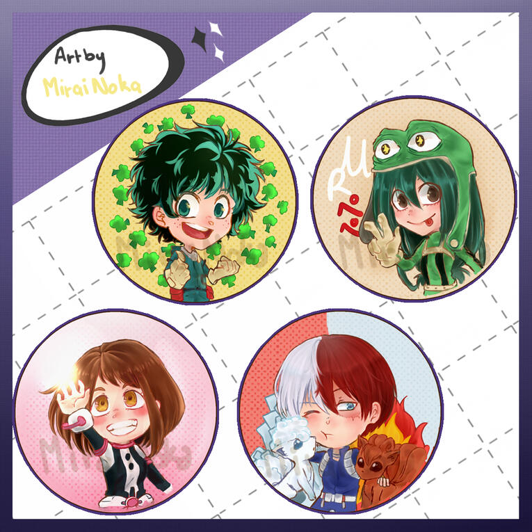 2019 BNHA pins